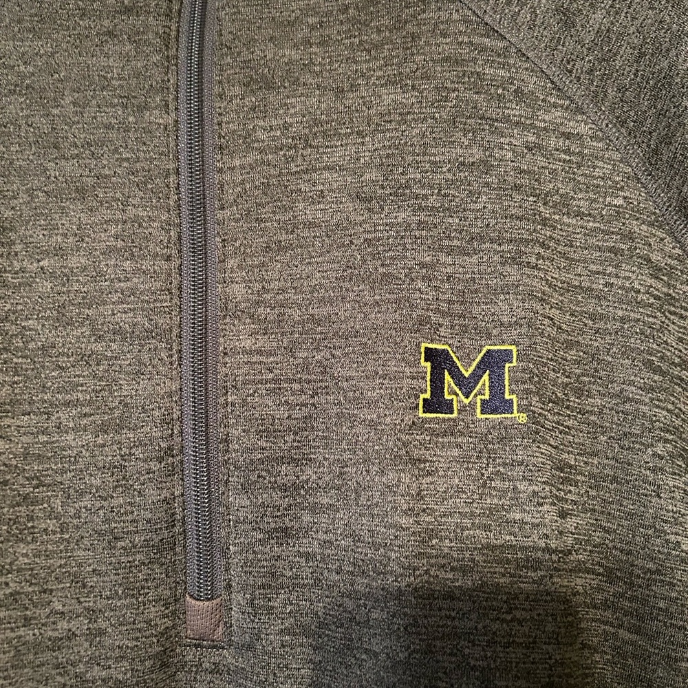 Michigan light quarter zip pullover